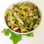 Plum Chicken Salad
