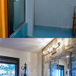 DIY Ranch Design Series: The Blue Bathroom