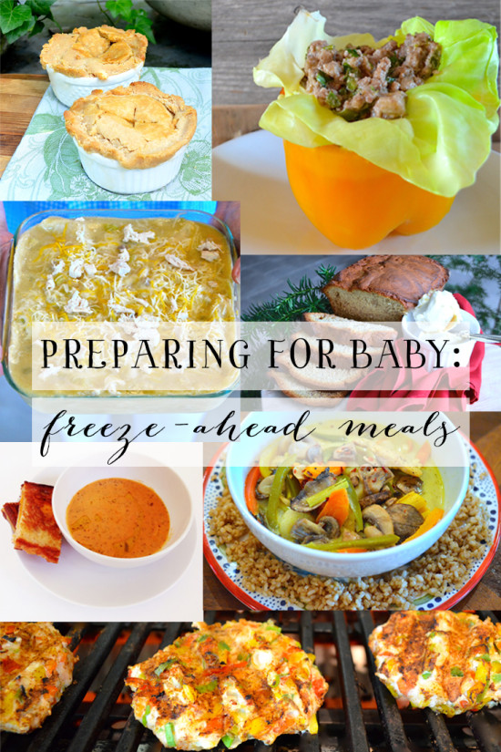 Preparing for Baby: Freeze-Ahead Meals