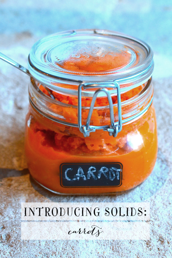 Introducing Solids into a Baby's Diet: Carrots | Model Behaviors