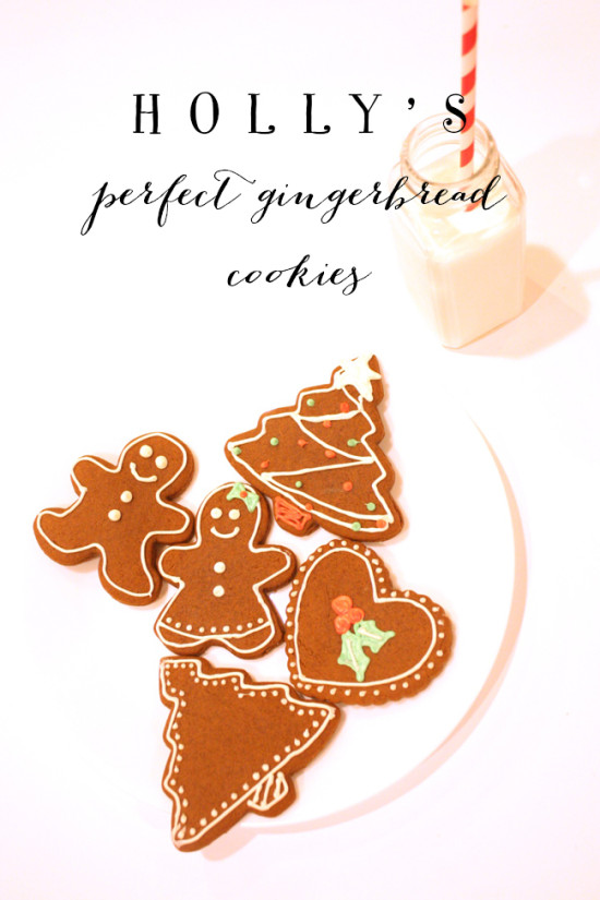 Holly's Perfect Gingerbread Cookies | Model Behaviors