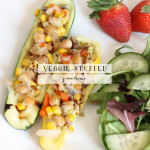 VIDEO: Veggie-Stuffed Zucchini