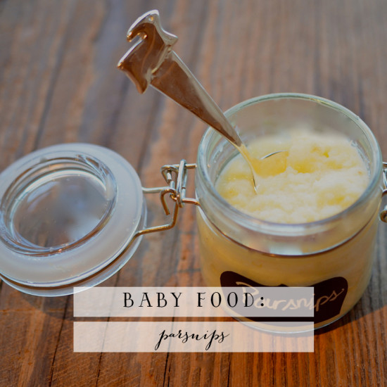 Baby Food: Parsnips | Model Behaviors