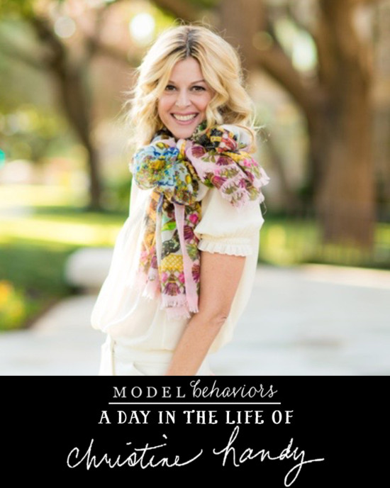 Woman of the Month: A Day in the Life of Christine Handy (Giveaway) | Model Behaviors