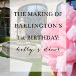 The Making of Darlington’s First Birthday: Holly’s Décor