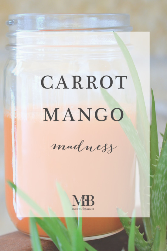 Carrot Mango Madness | Model Behaviors