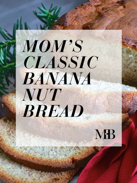 The Monday Menu Revisited: Mom's Classic Banana Bread and Muffins | Model Behaviors