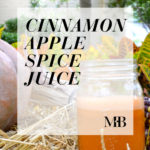 The Monday Menu Revisited: Cinnamon Apple Spice Juice